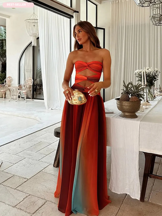 Zomerse Glamour Maxi-jurk ™
