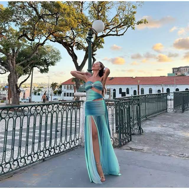 Zomerse Glamour Maxi-jurk ™